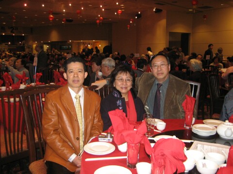 Seattle Guests President Michael Yee and Advisor Fred Yee and Clara