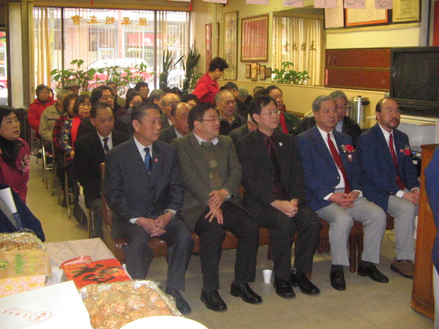 Guests at the Hall