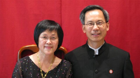 Chairman Jim
                Yee and wife Betty