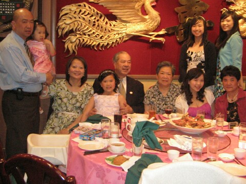 With family
                members