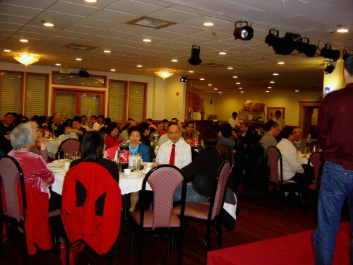 Guests at
                Banquet